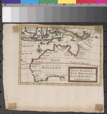 New Guinea, New Britain, and New Holland &c. by H. Moll, Geographer