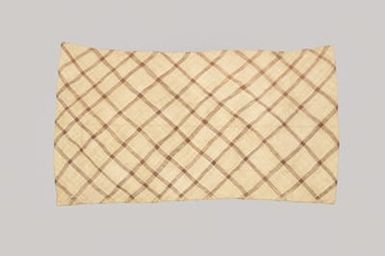 Woven Grass Mat from the Marshall Islands Given to Charles A. Lindbergh