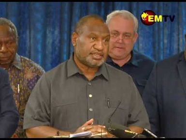 MARAPE RESPONDS TO ALLEGATIONS