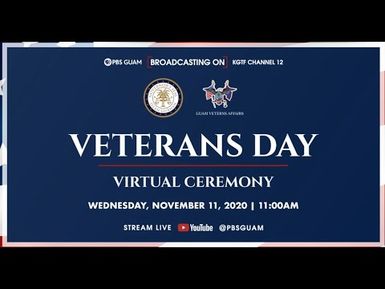 2020 Guam Veterans Day Virtual Ceremony