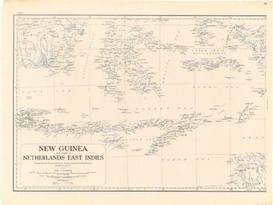 New Guinea and part of Netherlands East Indies / Property and Survey Branch, Department of the Interior