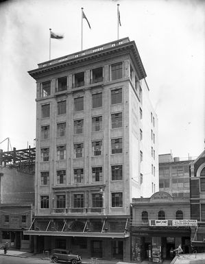 Evening Post building, Willis Street