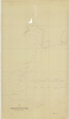 Map to accompany report of 1st Dec 38. Reconnaissance border ranges