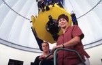 Students at the Keck Observatory in Hawaii.