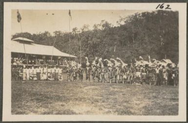 Police boys and their girls, Rabaul, Papua New Guinea, probably 1916