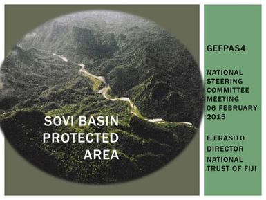 Sovi Basin Protected Area (presentation)