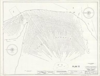 [North coast New Britain: nautical charts]: Soundings & seismic survey, Powell Harbour, New Britain M/19/223, 1:4000, June 1970 (Sheet Plan 'A;)