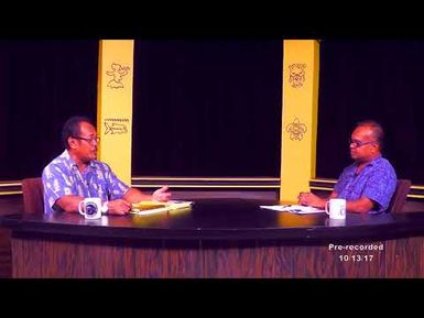 Candidate Roman Yano for Governor of Koror State (November 2017 Election)
