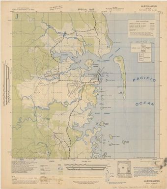 Special map, northeast New Guinea: Alexishafen, ed.1, (Recto J.R. Black Map Collection / Item 5)