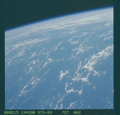 STS099-727-066 - STS-099 - Earth observation views taken from OV-105 during STS-99