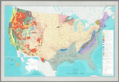 Tectonic features / Philip B. King, U. S. Geological Survey, 1967.
