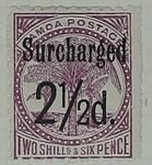 Stamp: Samoan Two and a Half Pence