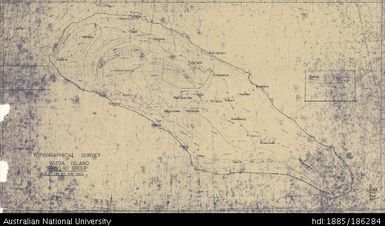 Fiji, South Lau Group, Vatoa Island, Topographic, 1957, 1:4 800