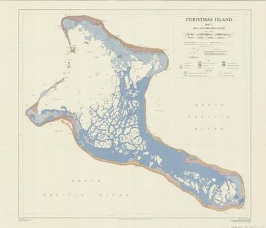 Christmas Island: Soil and ground-water. (Map 3)