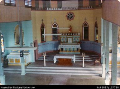 Altar in Catholic Church at Tapiwa