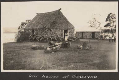 House at Suvavou, Fiji, 1929