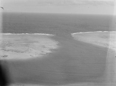 [View from above looking down into a lagoon]