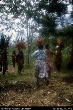 People wearing head dresses