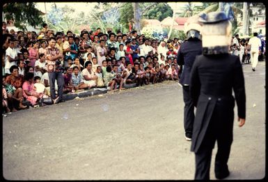 Carnival clowns, Suva?, 1971