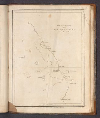 Plan of Indparour (Indrapour) on the West Coast of Sumatra