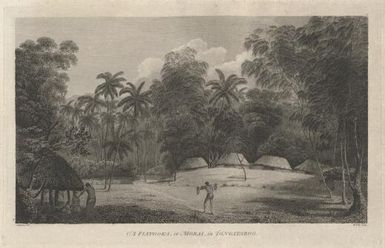 A fiatooka, or morai, in Tongatabo / J. Webber del.; W. Ellis sculp