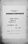 Patrol Reports. Northern District, Tufi, 1956 - 1957