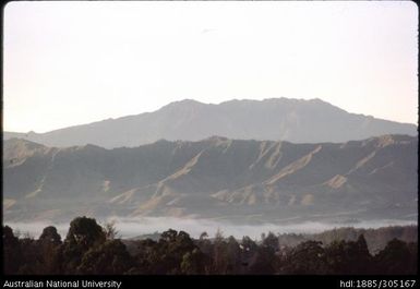 Mt. Michael south of Goroka Valley