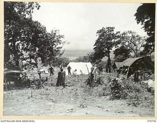 DALLMAN RIVER, NEW GUINEA, 1944-02-23. A SECTION OF THE 2/14TH FIELD REGIMENT