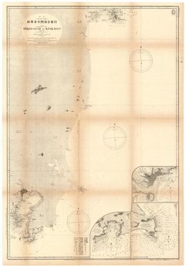 [Japan nautical charts].: Japan. Honshū, E. & S. Coasts. Tōkyo Gulf to Kinkasan. (Sheet 216)