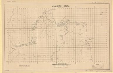 Mambare Delta : provisional / compiled from all available information to 16th December 1942 HQ. N.G.F. ; reproduced by 21 Aust. Army Topo. Survey Coy. Dec'42