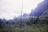 French Polynesia, landscape and mountains of Moorea Island