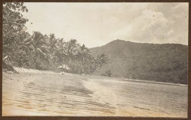 Beach and mountain. From the album: Samoa