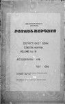 Patrol Reports. East Sepik District, Maprik, 1967 - 1968