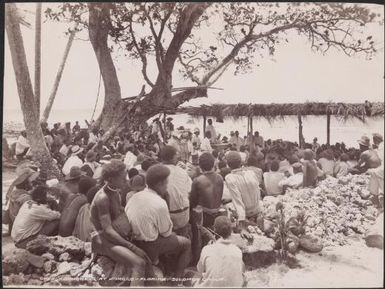 Audience for the church congress at Honggo, Solomon Islands, 1906, 2 / J.W. Beattie