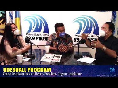 Udesuall Program w/Legislator Jackson Henry (Feb. 18, 2022)