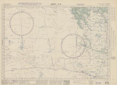 Australian aeronautical map (Sheet H6)