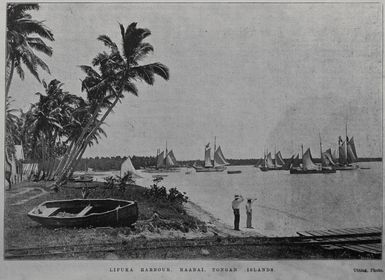 Lifuka harbour, Haabai, Tongan Islands