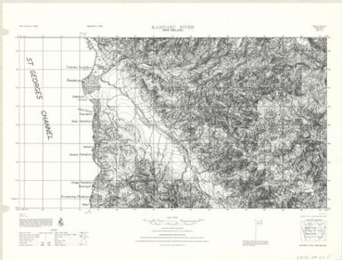 New Ireland 1:50,000 (6345-III , ed.1)