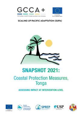 Snapshot 2021: Coastal Protection Measures - Tonga: Assessing Impact at Intervention Level
