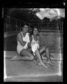 Hawaiian Swimmers: Nladinich (left) and Kay Lum (right)