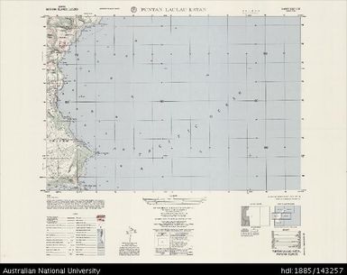 Mariana Islands, Saipan, Puntan Laulau Katan, Series: AMS W843, Sheet 3367 l SE, 1957, 1:25 000