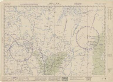 Australian aeronautical map (Sheet H7)