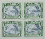 Stamps: Niue and Cook Islands Three Shillings