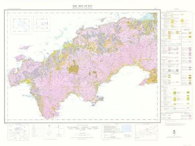 The soil resources of the Fiji Islands: Soil map of Fiji (1:126,720), sheet 2 (Sheet 1.2)