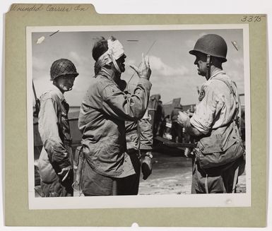 Wounded Fighter Carries On