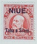 Stamp: New Zealand - Niue One Shilling