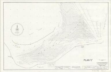 [North coast New Britain: nautical charts]: Soundings & seismic survey, Nantambu Passage, New Britain, M/18/3, 1:4000, June 1970 (Sheet Plan 'C')