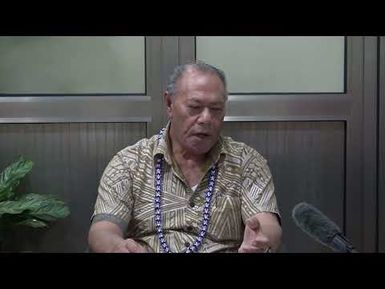 Hon. Laga’aia Ti’atū’au Tufuga – Signing of MOU for Sāmoa Women’s Association of Growers (SWAG)