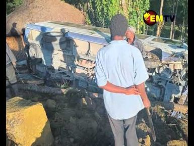 MASSIVE LANDSLIDE IN ENGA