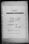 Patrol Reports. Milne Bay District, Samarai, 1953 - 1955